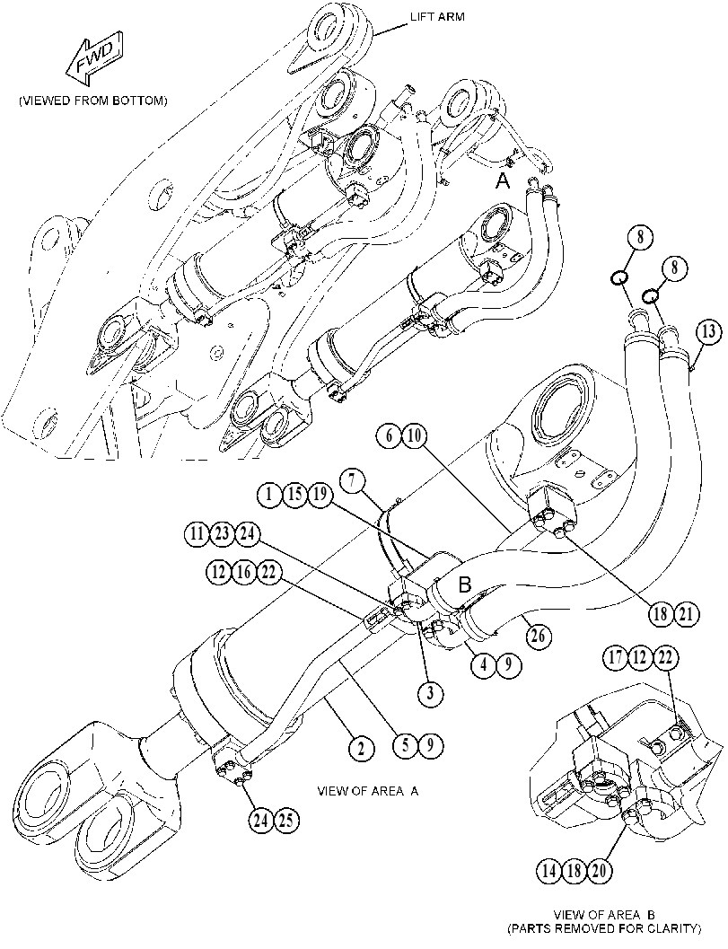 CYLINDER & MTG GP-TILT 4790731 CAT