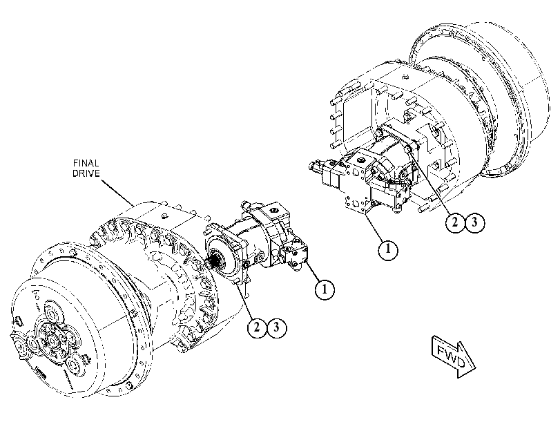 MOTOR & MOUNTING GP 4720846 CAT