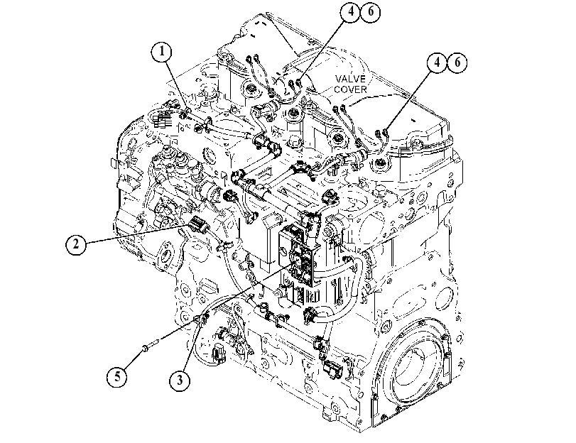 Проводка двигателя 4502845 CAT