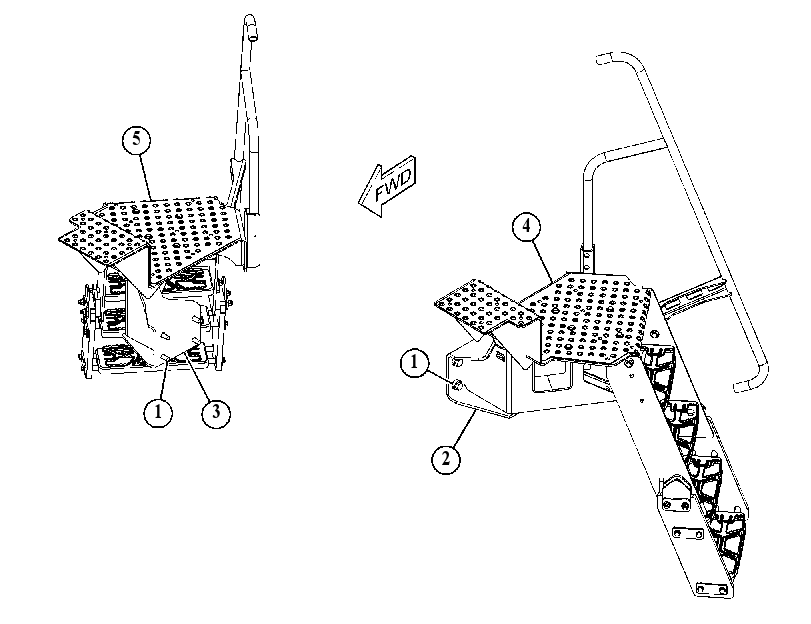 Лестница 3851260 CAT