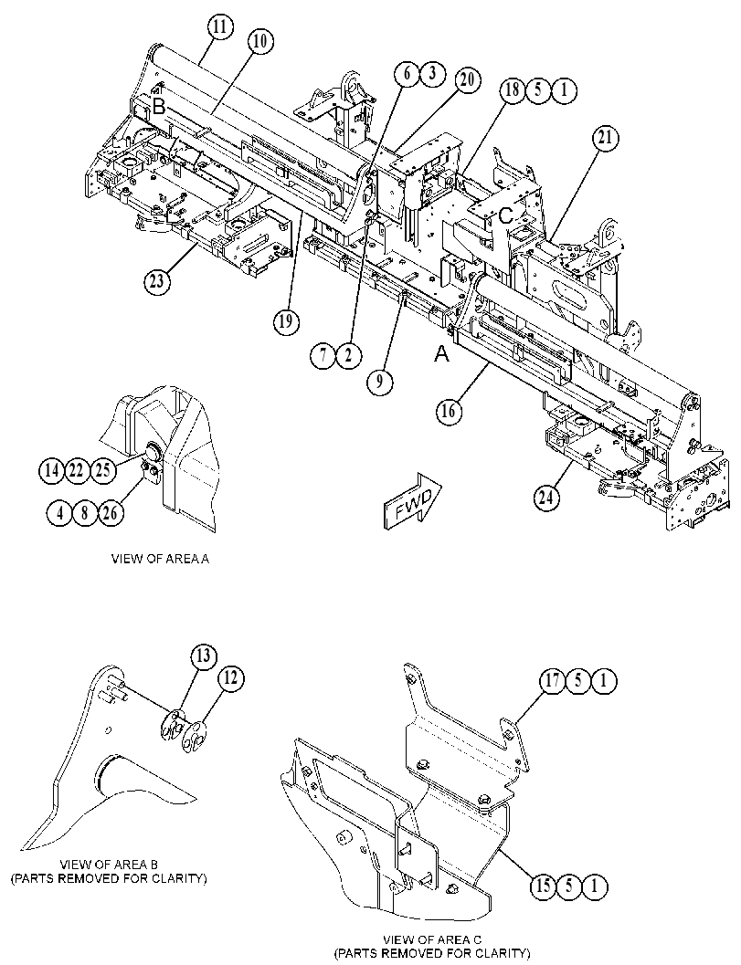 FRAME GP-SCREED 5221494 CAT
