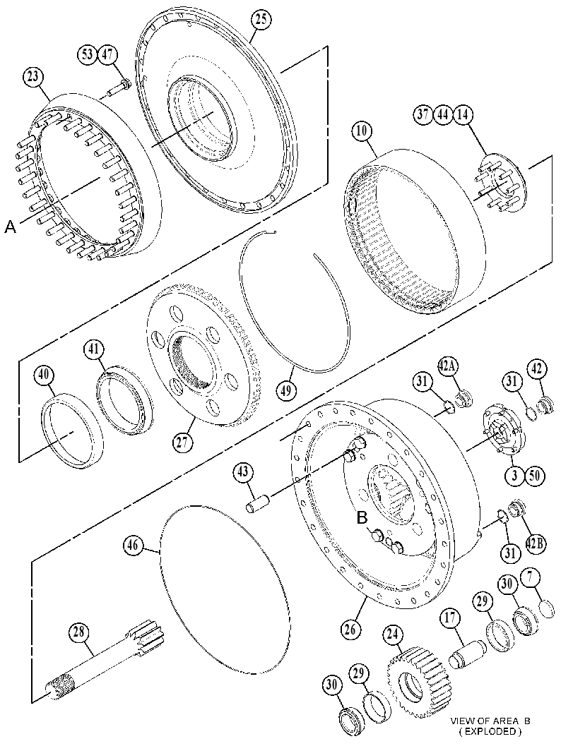 FINAL DRIVE & BRAKE GP 4456816 CAT
