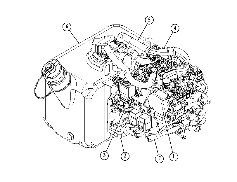 Модуль AdBlue (компоновка) 4996642 CAT