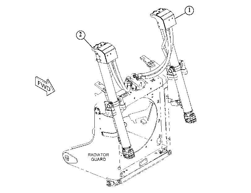 CYLINDER & LINES GP-LIFT 4754771 CAT
