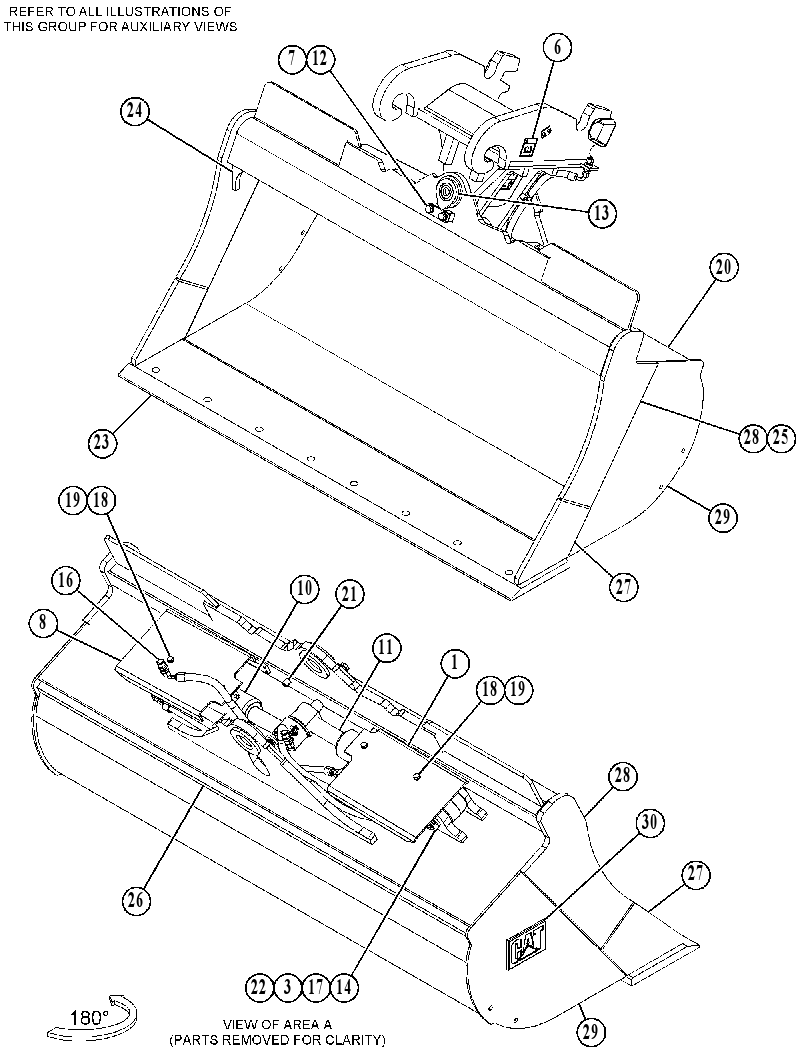 BUCKET GP-DITCH CLEANING 5115346 CAT