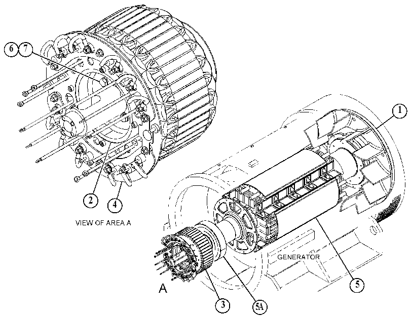 Ротор генератора 4801612 CAT
