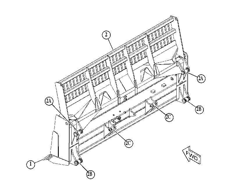 BLADE & EDGE GP-SEMI-UNIVERSAL 4814888 CAT