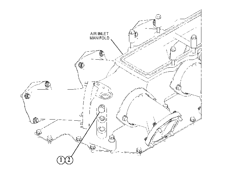 PLUG GP-AIR INLET MANIFOLD 4853703 CAT