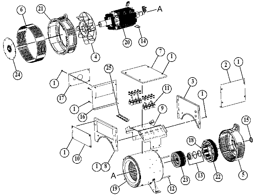 Генератор 4515533 CAT