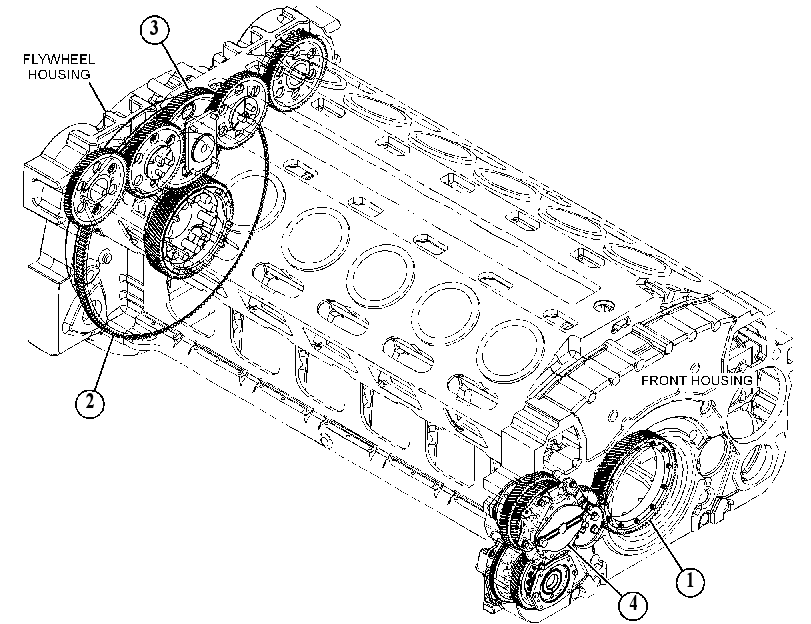 CONVERSION AR-CRANK ROTATION 3106646 CAT
