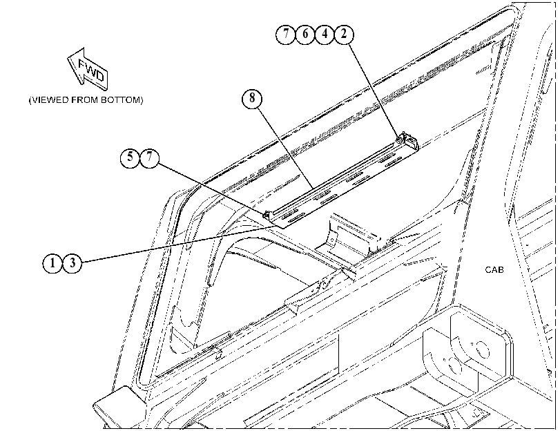 MOUNTING GP-DISPLAY 4205766 CAT