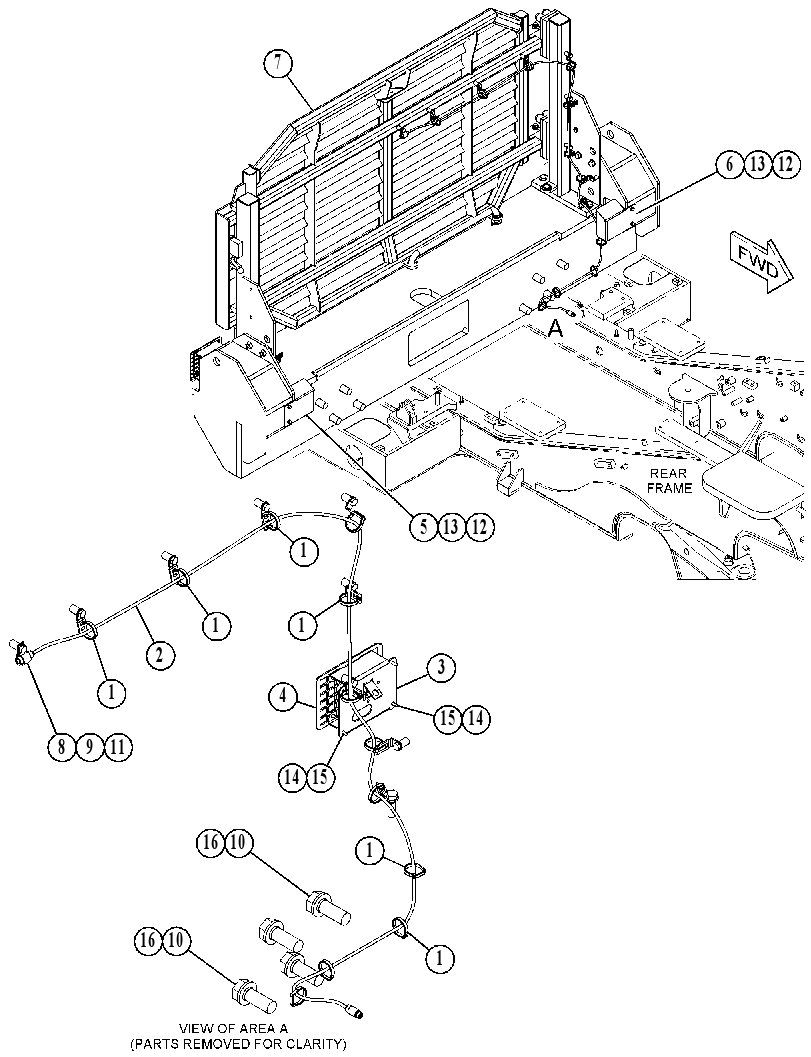 GUARD AR-REAR 3808670 CAT