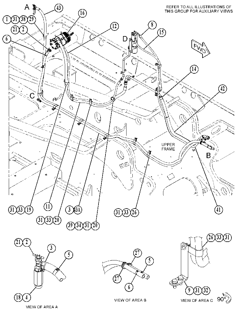Трубопроводы кондиционера 4744278 CAT