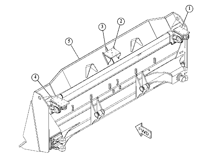 BLADE AS-SEMI-UNIVERSAL 5108569 CAT