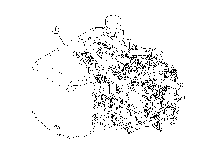 Модуль AdBlue (компоновка) 5086624 CAT
