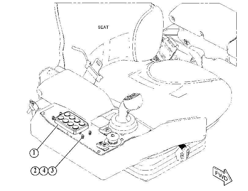 MODULE GP-KEYPAD 5106132 CAT