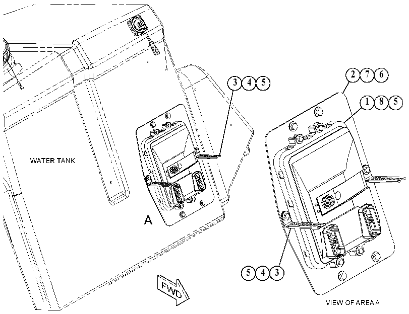 CONTROL GP-MACHINE 5097464 CAT
