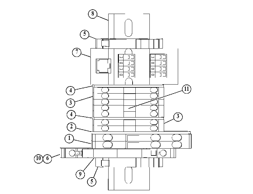 Клеммная колодка 5124904 CAT
