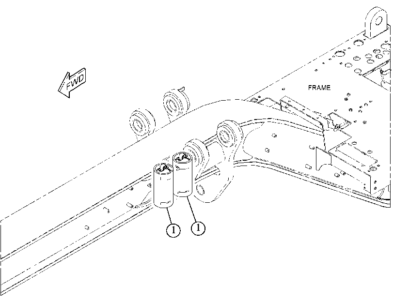 ACCUMULATOR & MTG GP-HYDRAULIC 4553754 CAT