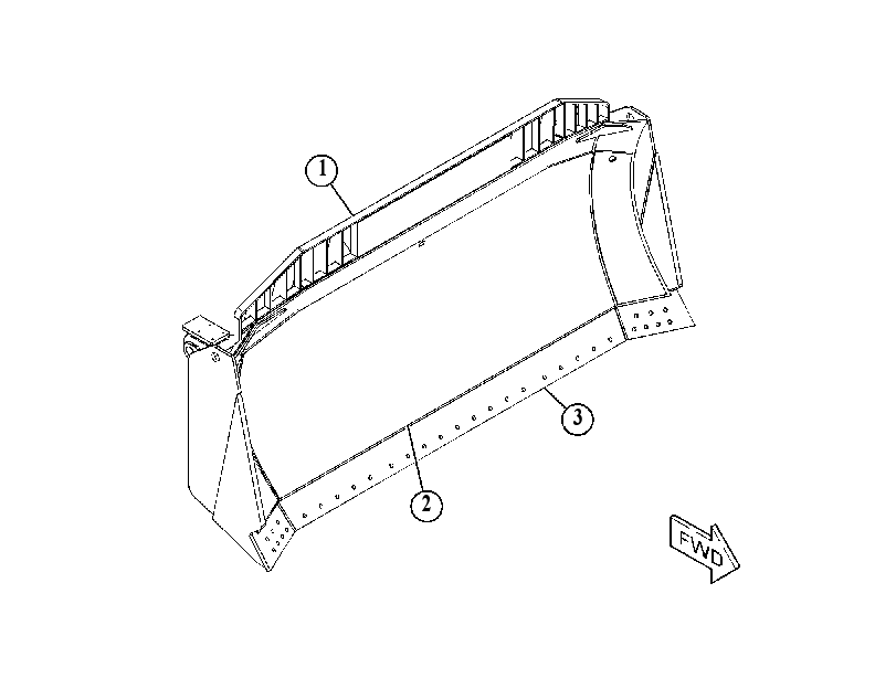 BLADE GP-SEMI-UNIVERSAL 5109586 CAT