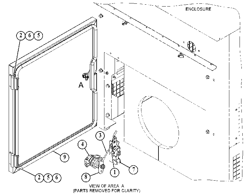 DOOR AS 4601385 CAT