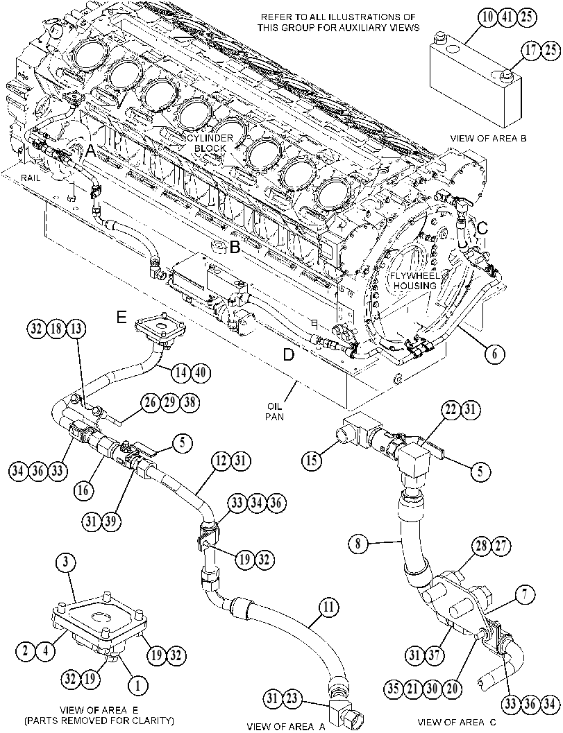 LINES GP-JACKET WATER HEATER 5170566 CAT