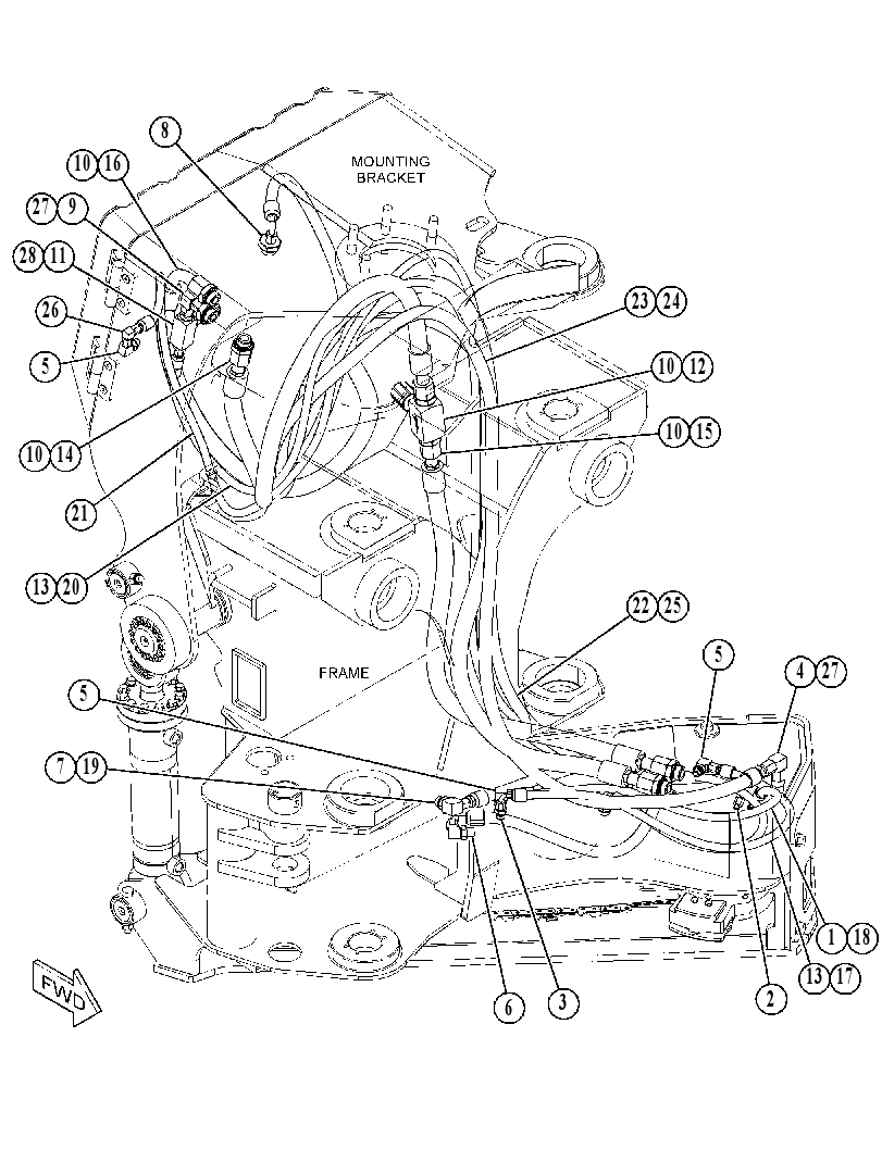LINES GP-SAW 4570600 CAT