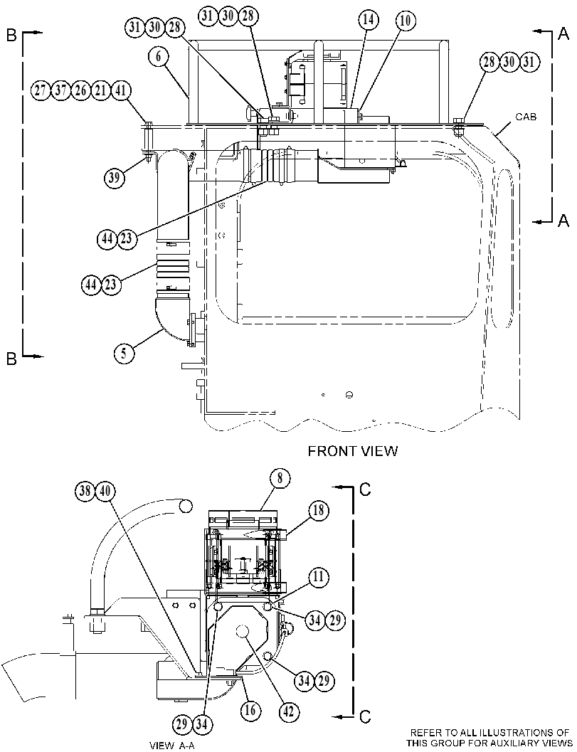 PRESSURIZER & MOUNTING GP 4622229 CAT
