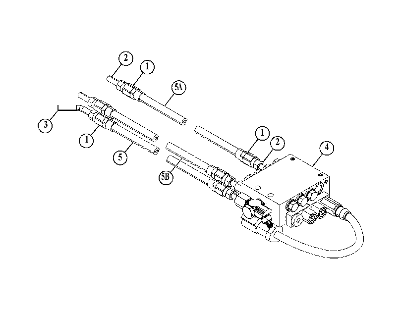 VALVE & LINES GP 5091608 CAT