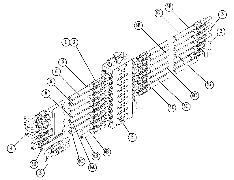 VALVE & LINES GP 5055681 CAT