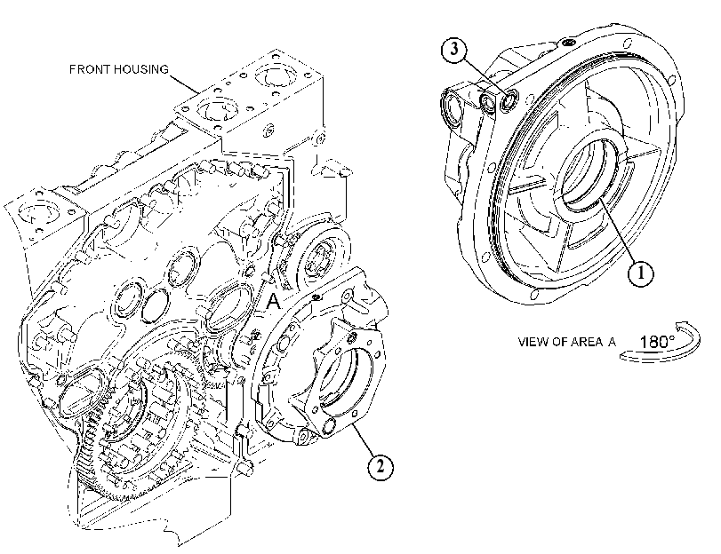 ADAPTER GP-PUMP DRIVE 4629192 CAT