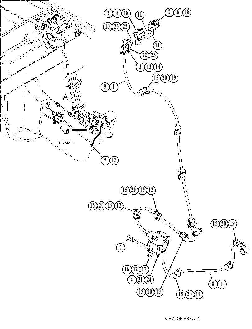 WIRING GP-LUBRICATION 3842814 CAT