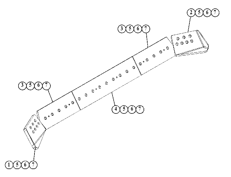 Зуб и режущая кромка 5072840 CAT