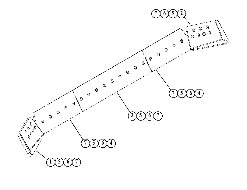 Зуб и режущая кромка 5072839 CAT