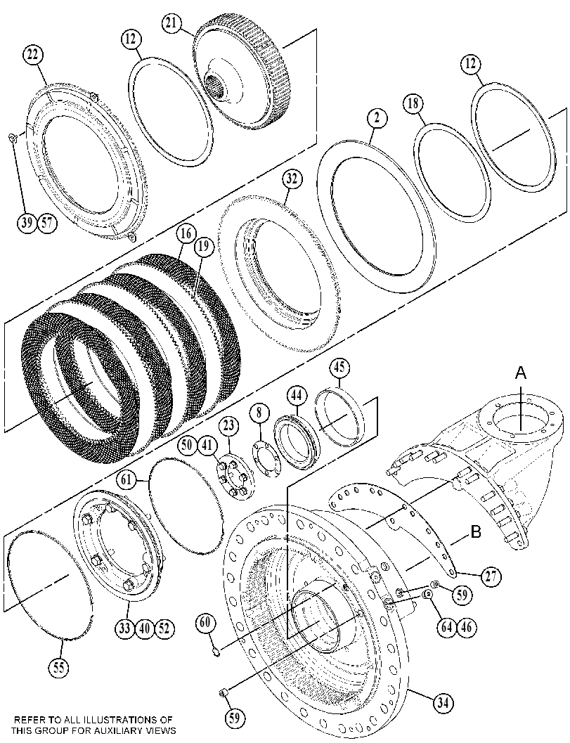 BRAKE & DIFFERENTIAL DRIVE GP 5181428 CAT