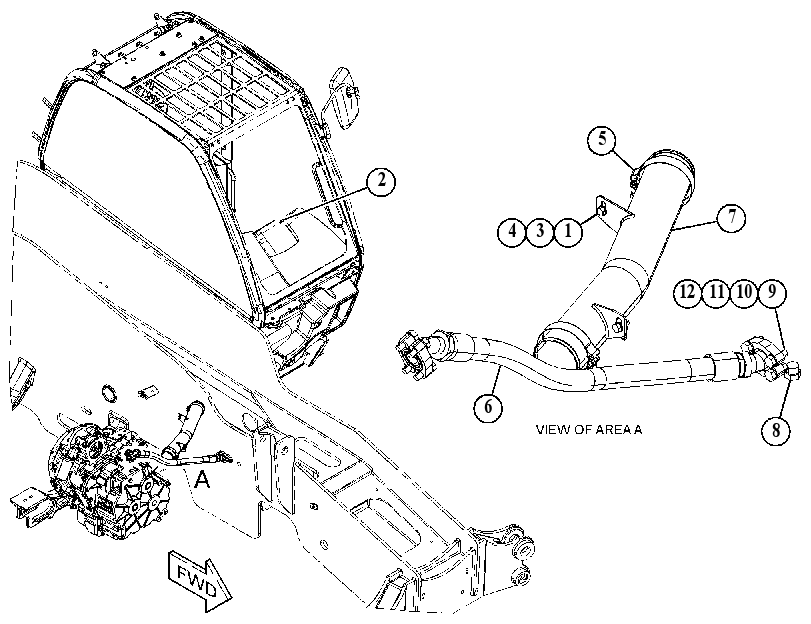 INSTALLATION GP-HYD LINES 4769954 CAT
