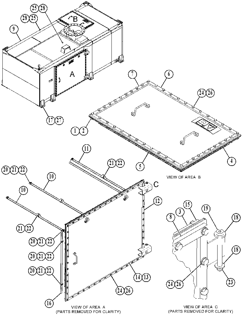 BODY AS-CATALYTIC CONVERTER 4578385 CAT