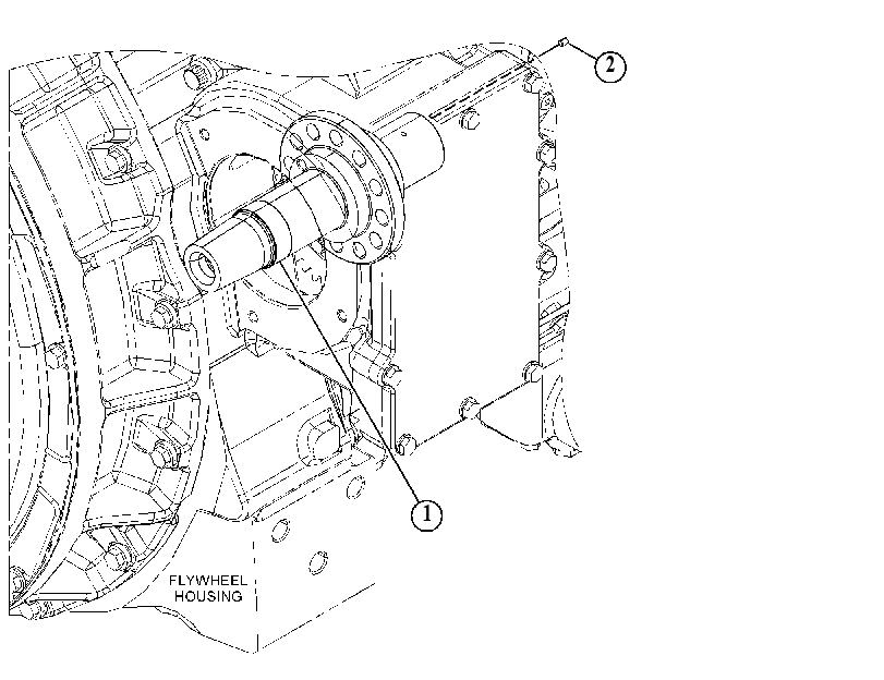 SHAFT AS-ACCESSORY DRIVE 2896329 CAT