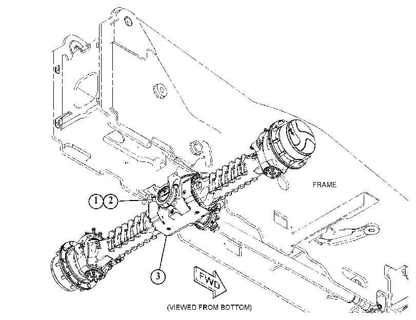 AXLE & MOUNTING GP 4766872 CAT
