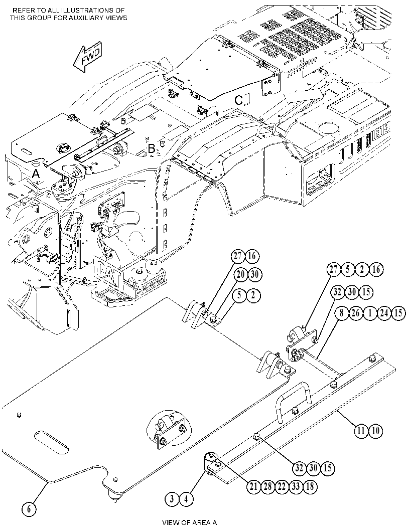 COVER GP-DECK 4558215 CAT