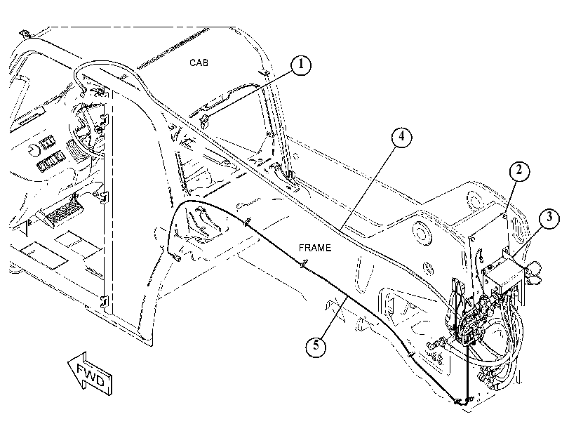 HYDRAULIC AR-TRAILER 4394244 CAT