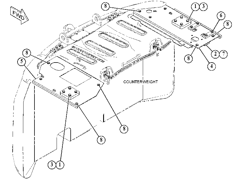 COVER GP-AIR CLEANER 4551233 CAT