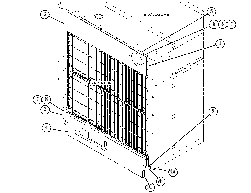 DUCT GP-ENCLOSURE 5201223 CAT