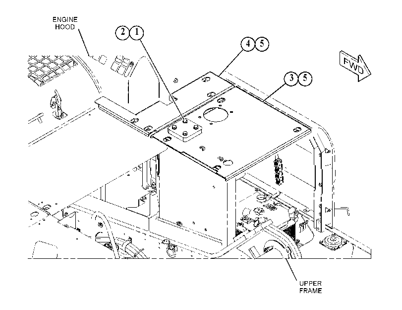 COVER GP-AIR CLEANER 4816910 CAT