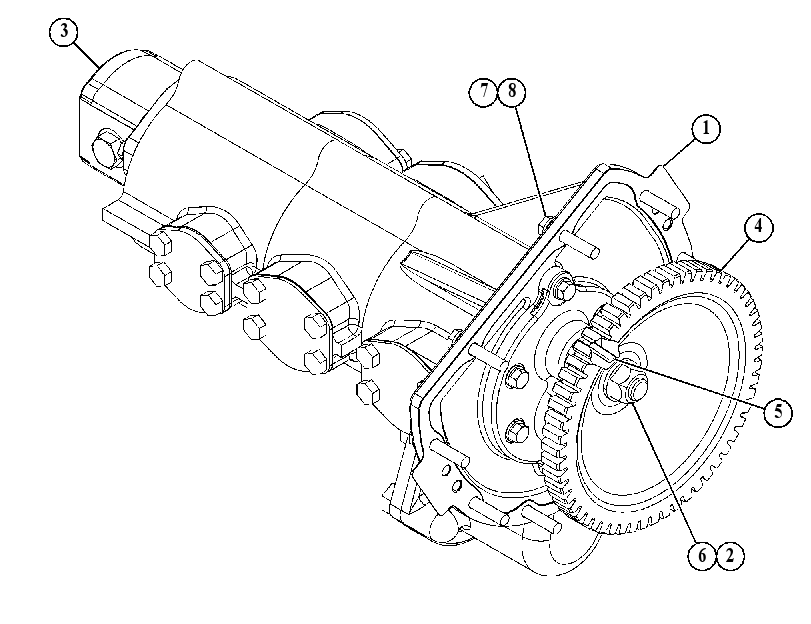 PUMP & DRIVE GP-GEAR 4484450 CAT
