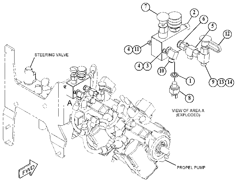 PUMP GP-HAND 4538859 CAT