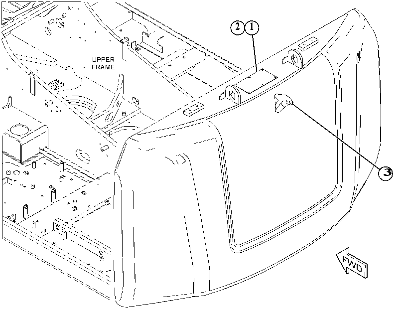 COUNTERWEIGHT AS 4676866 CAT
