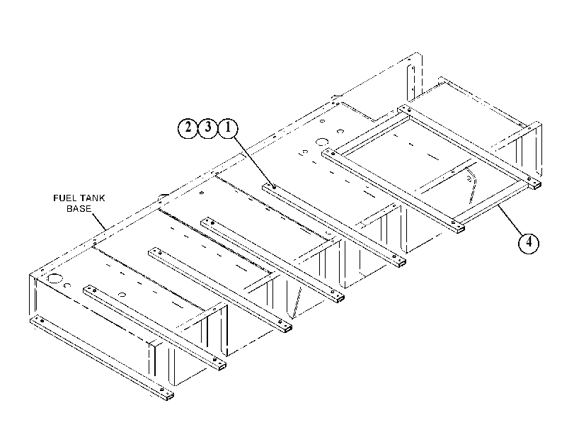 SUPPORT GP-FUEL TANK 5158423 CAT