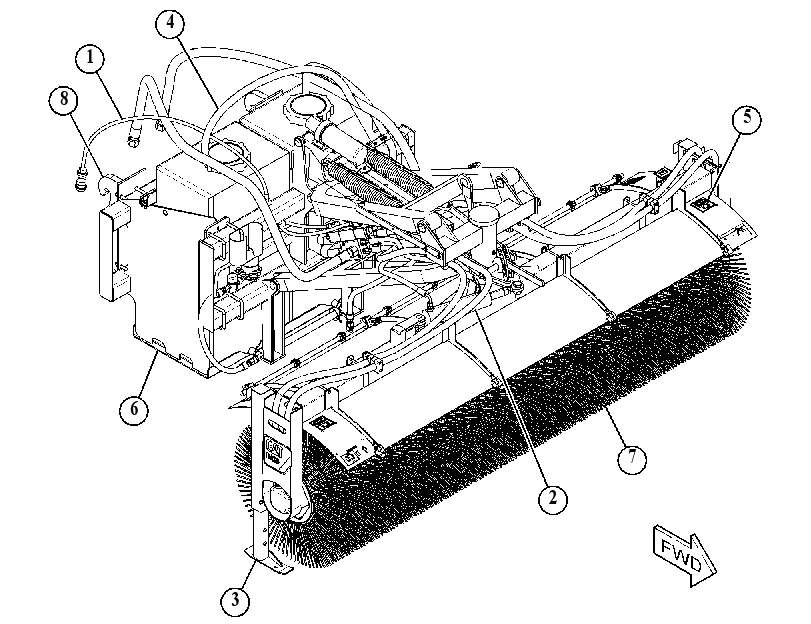 BROOM AR-ANGLE 4878501 CAT