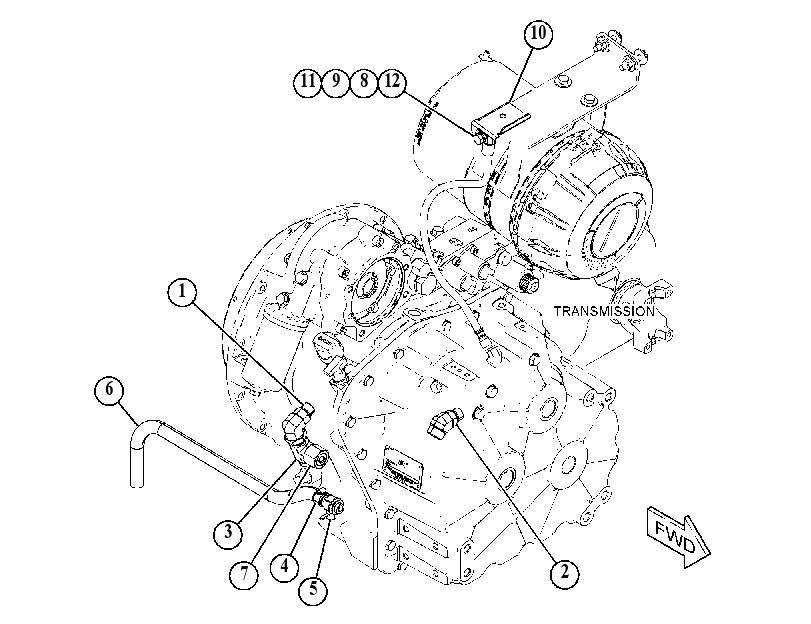 DRAIN GP-TRANSMISSION 4749841 CAT